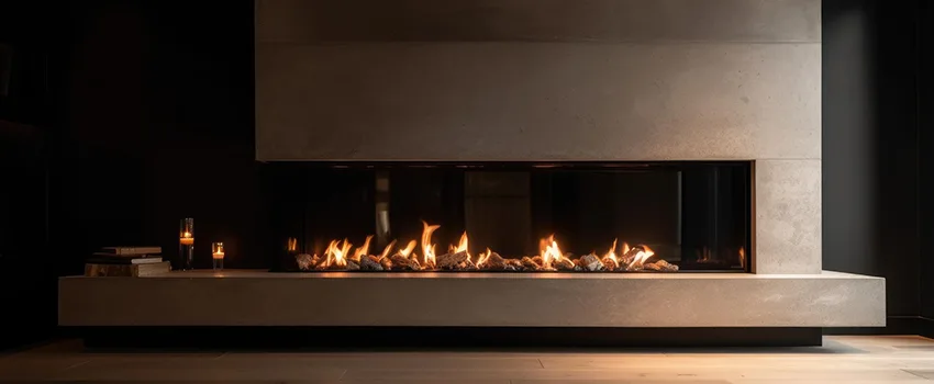 Gas Fireplace Ember Bed Design Services in Newark, California